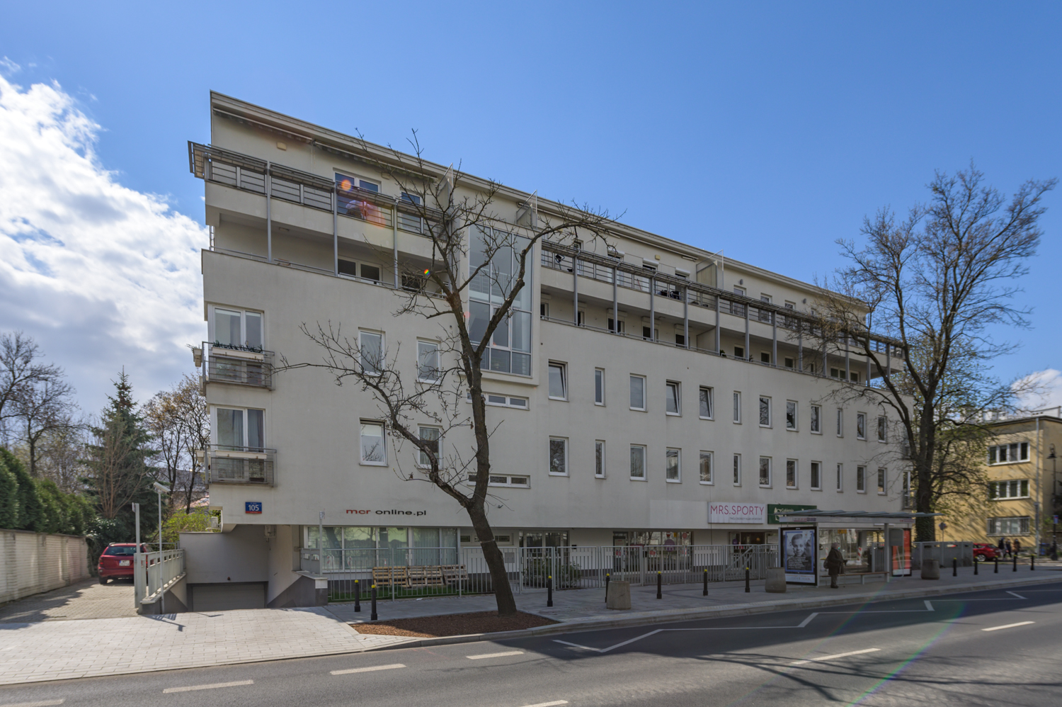 Zdjęcie architektury budynku Budynek mieszkalno-usługowy